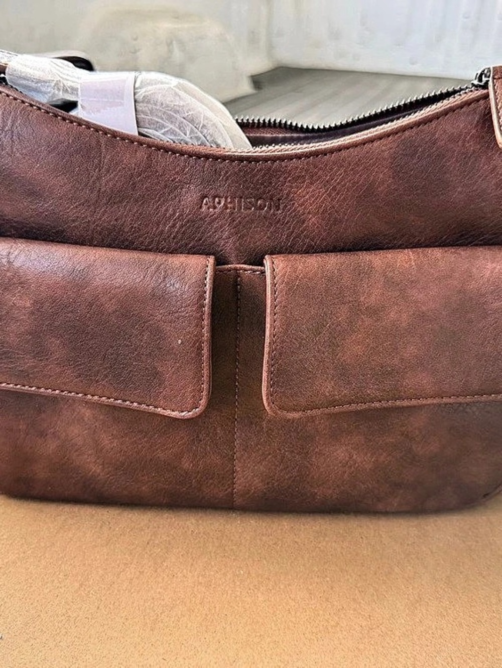 APHISON Shoulder Bag for Women Vegan Leather Crossbody Purse Vegan Leather
